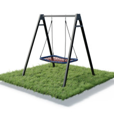 Каркас для дитячої гойдалки WCG 1 Elite 60х60 Play Frame + Гойдалка «Гніздо лелеки» прямокутна 1200х800