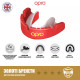 Капа OPRO Gold Braces під брекети доросла (вік 11+) Red/Pearl (art.102506003)