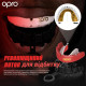 Капа OPRO Gold Braces під брекети доросла (вік 11+) Red/Pearl (art.102506003)