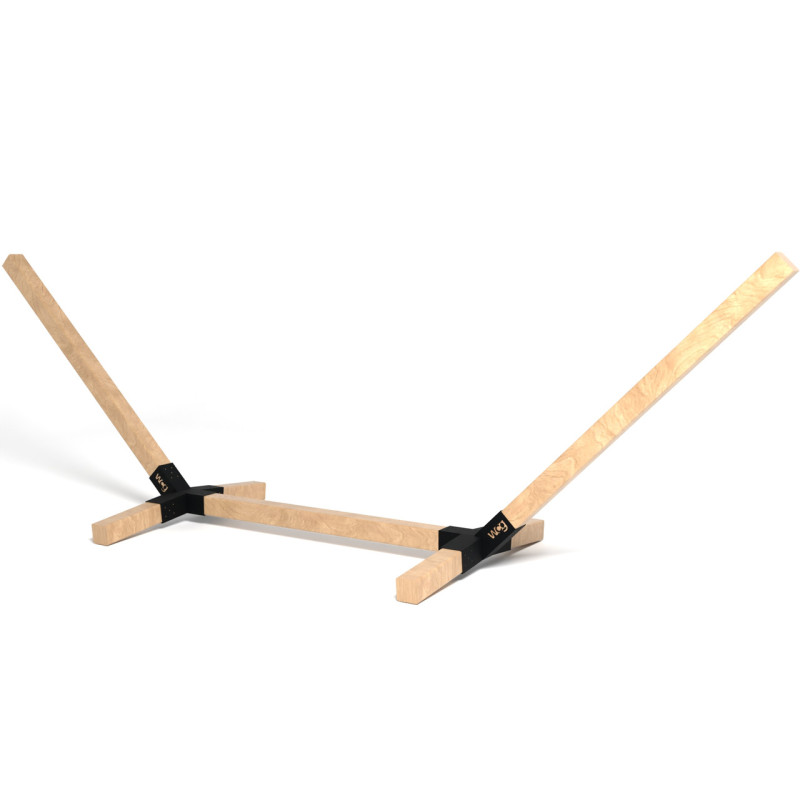 Комплект кронштейнів для гамака з дерев’яних брусів | Металеві з’єднувачі під брус 60×60 мм