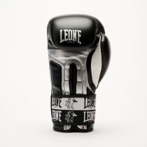 Боксерські рукавиці Leone GN208 ICONIC Black 14 унцій (бинти 4 м. в комплекті) Боксерські рукавиці Leone GN208 ICONIC Black 14 унцій (бинти 4 м. в комплекті)