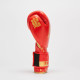 Боксерские перчатки Leone GN220 DNA Red (бинты 4 м. в комплекте), 12 унций, Натуральная кожа буйвола, Полиуретан, Красный