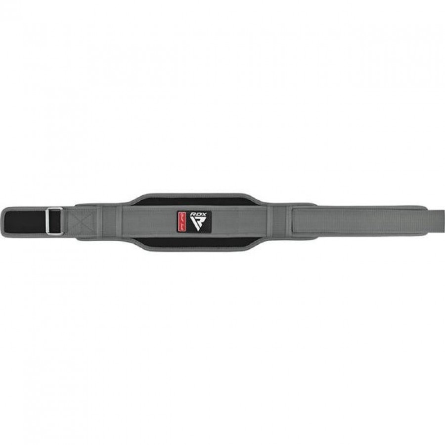 Пояс для важкої атлетики RDX RX5 Double Belt неопреновий Grey L