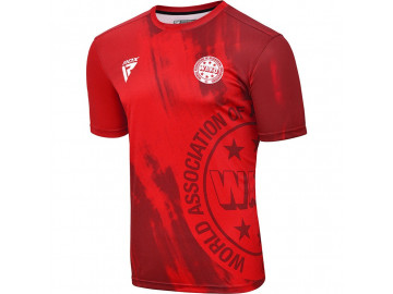 Спортивна футболка RDX WAKO T1 з короткими рукавами Red S