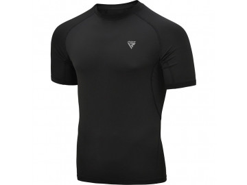 Рашгард з коротким рукавом RDX T15 Black M