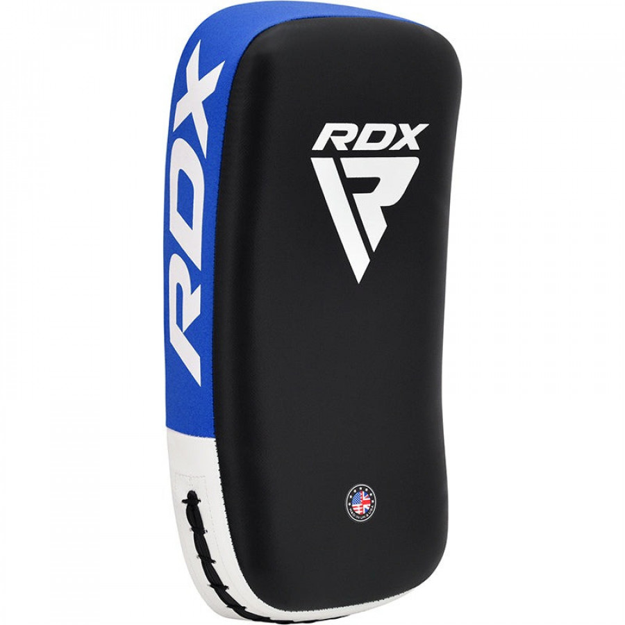 RDX T1 Изогнутая Пади для Тайского Бокса Синего Цвета (1 шт.)