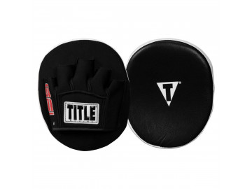 Лапи боксерські TITLE Boxing Gel Tech Punch Mitts 2.0 Black