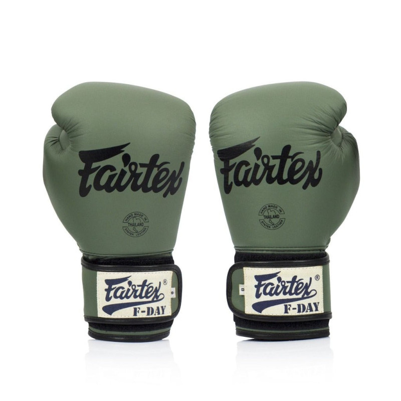 Боксерські рукавиці Fairtex BGV11 Green 16 унцій (бинти в комплекті)