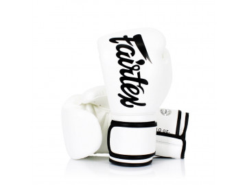 Боксерські рукавиці Fairtex BGV14 White 12 унцій