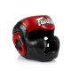 Боксерський шолом Fairtex HG13 Black/Red XL