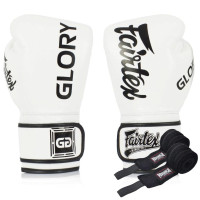 Боксерські рукавиці Fairtex BGVG1 White 10 унцій