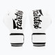 Боксерские перчатки Fairtex BGV14 White (бинты в комплекте), 12 унций, Микрофибра, Белый