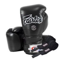 Боксерські рукавиці Fairtex BGV6 Black 10 унцій