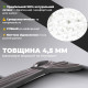 Еспандер-петля (гумка для фітнесу і кроссфіту) PowerPlay 4116 Double Colors Чорно/Сіра (2-7 кг)