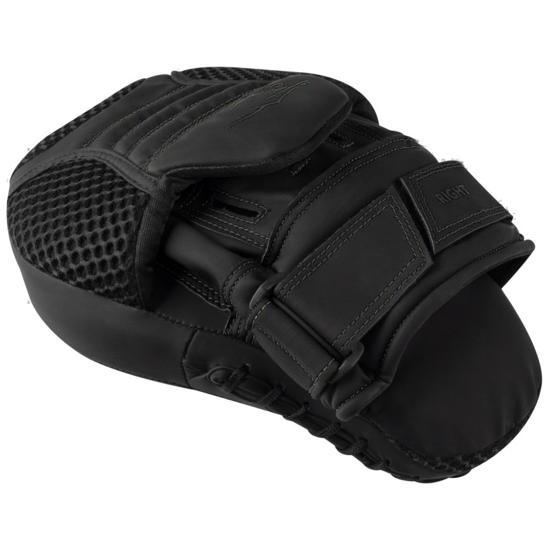 Лапи боксерські PowerPlay 3044 Pro Carbon Ultra Series Чорні PU [пара]