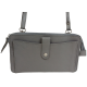 Небольшая женская кожаная сумка, чехол для телефона, документов UP2 Fashion серая