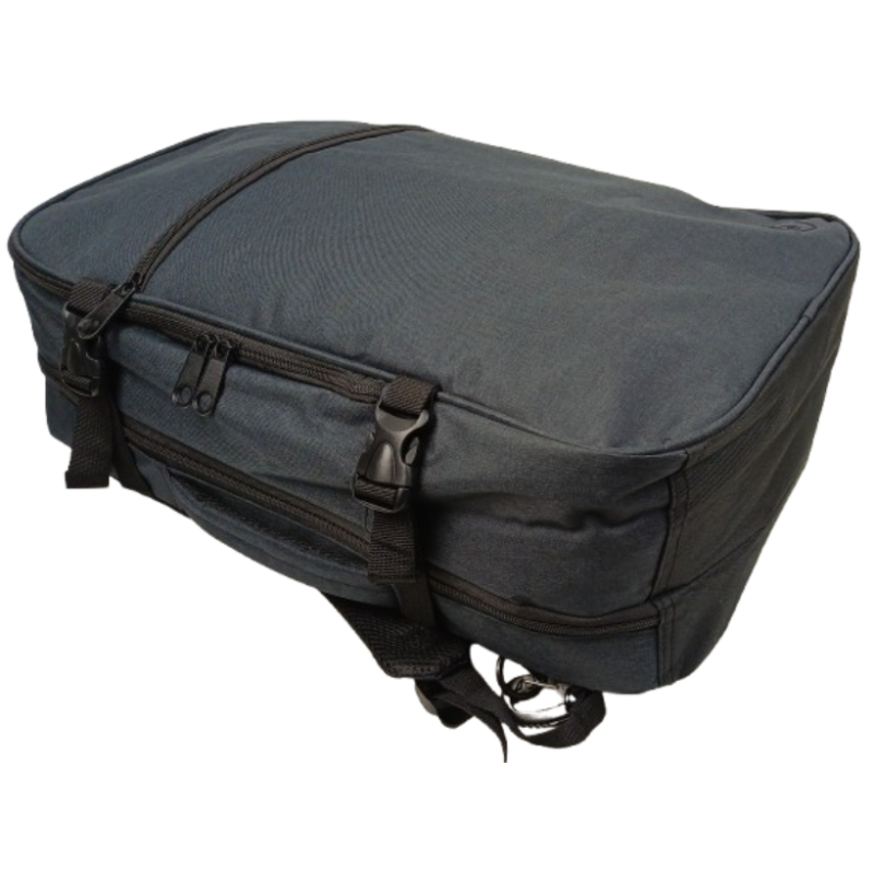 Великий дорожній рюкзак - сумка для подорожей 40L Live in style темно-сірий