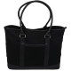 Коттонова дорожня сумка 40L Live in style Weekender чорна 55х35х24 см