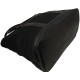 Коттонова дорожня сумка 40L Live in style Weekender чорна 55х35х24 см