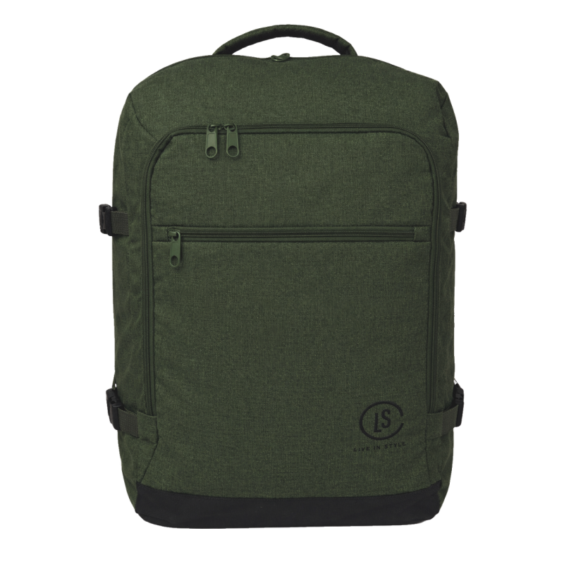 Великий дорожній рюкзак - сумка для подорожей 40L Live in style хакі