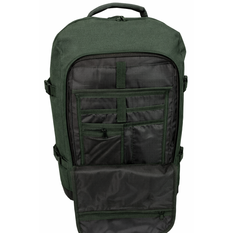 Великий дорожній рюкзак - сумка для подорожей 40L Live in style хакі