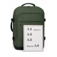 Великий дорожній рюкзак - сумка для подорожей 40L Live in style хакі