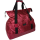 Дорожная сумка, саквояж 25L Wallaby бордовая геометрия