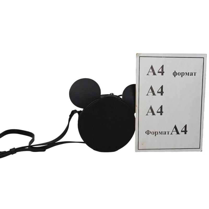 Детская сумка для девочки из эко кожи C&A Mickey Mouse черная