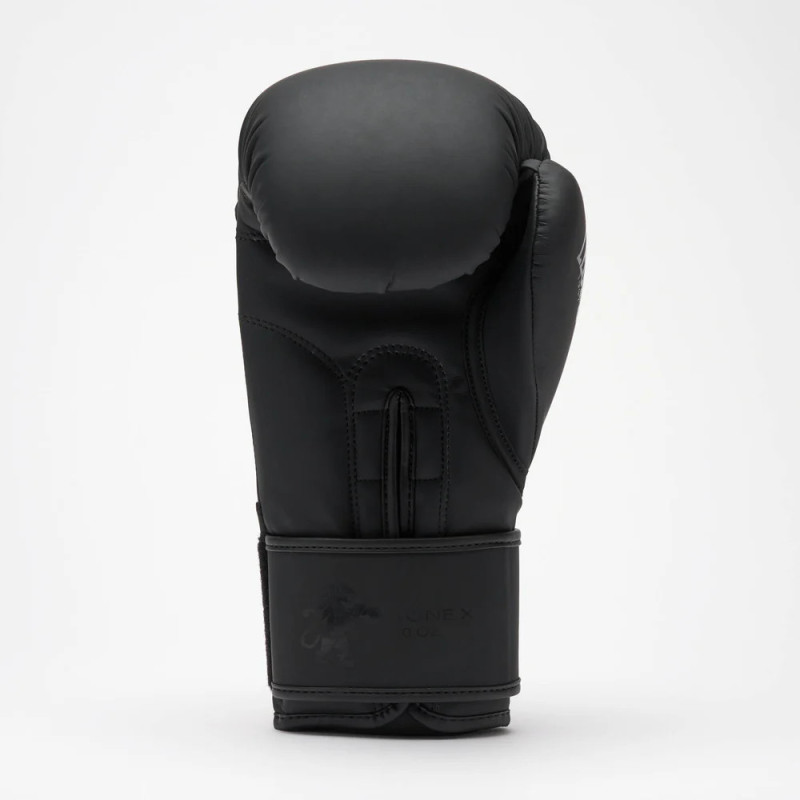Боксерские перчатки Leone GN058 TONE X Black, 12 унций, Натуральная кожа, Черный