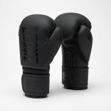 Боксерські рукавиці Leone GN058 TONE X Black, 12 унцій, Натуральна шкіра, Чорний