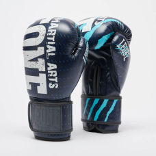 Боксерські рукавиці Leone GN004 PRIMAL INSTINCT Blue 16 унцій
