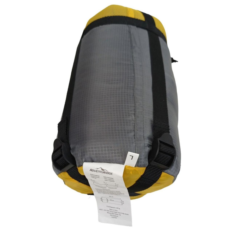 Летний спальный мешок, спальник Adventuridge +11°С серый