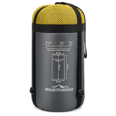 Літній спальний мішок Adventuridge +11°С сірий