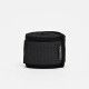 Бинти для боксу Leone AB705 Black, Комплект: 2 шт. з футляром, Довжина 3.5 м, Бавовна, Нейлон, Еластан, Чорний