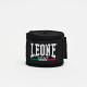 Бинти для боксу Leone AB705 Black, Комплект: 2 шт. з футляром, Довжина 3.5 м, Бавовна, Нейлон, Еластан, Чорний