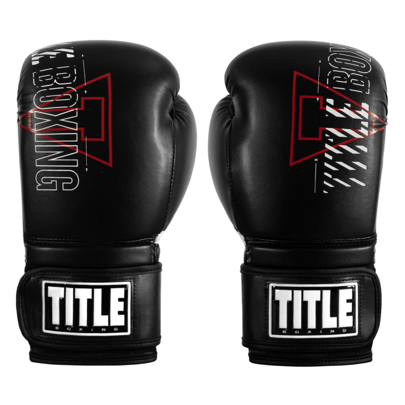 Боксерські рукавиці TITLE DYNAMIC STRIKE HEAVY BAG GLOVES Black 14 oz