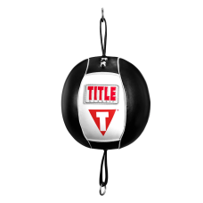 Груша боксерська на розтяжках TITLE Classic Double End Bag 3.0 White/Red розмір 8