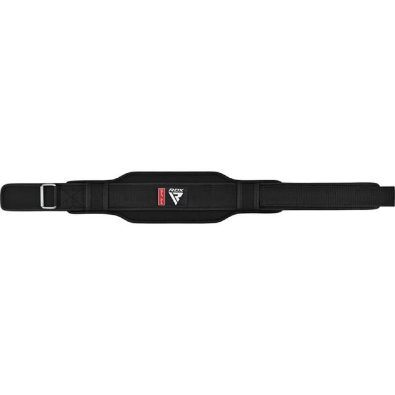 Пояс для важкої атлетики RDX RX5 Double Belt неопреновий Black XL