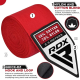 Бинти для боксу RDX Hand Wraps Red (2.5м.)