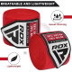 Бинти для боксу RDX Hand Wraps Red (2.5м.)