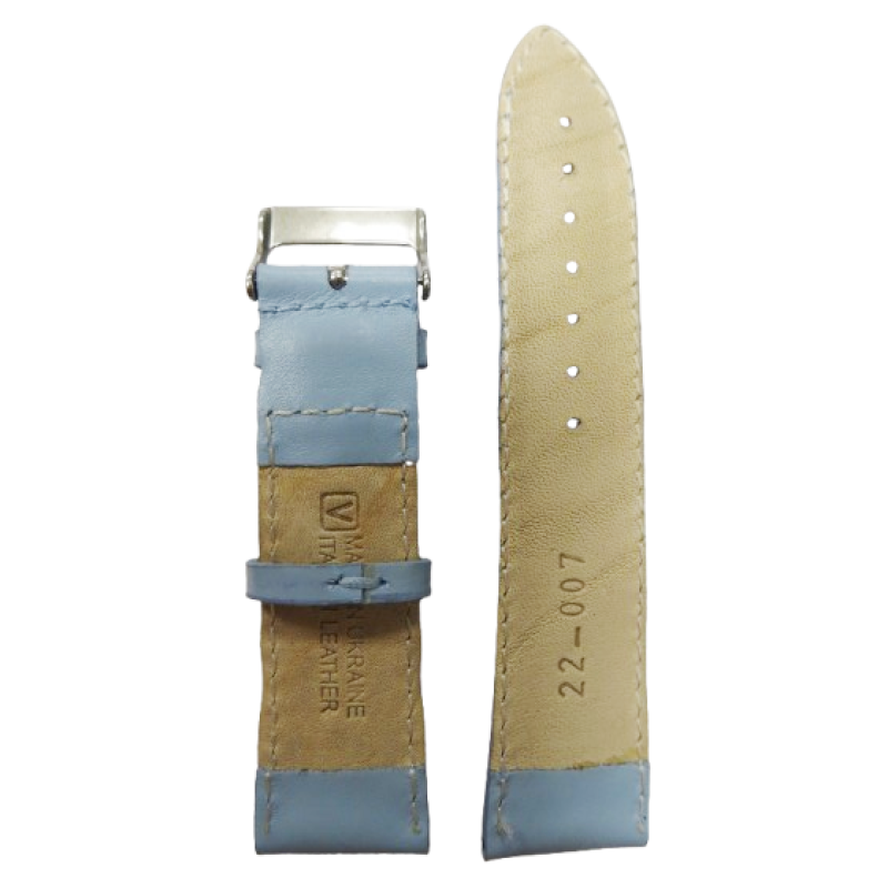 Ремінець для годинника Mykhail Ikhtyar блакитний S22-007S blue