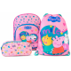 Шкільний набір з рюкзака, пенала і сумки для взуття Peppa Pig