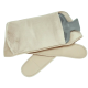 Пояс-грілка з водяною грілкою HOME CREATION Premium 1,2 л, бежевий, для живота та спини