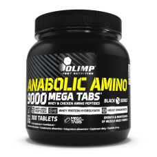 Аминокислоты, Anabolic Amino 9000, OLIMP, 300 таблеток
