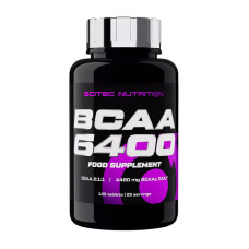 BCAA, BCAA 6400, Scitec Nutrition, 125 таблеток