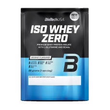 Ізолят протеїну, Iso Whey Zero, BioTech, 25 г (Кокос)
