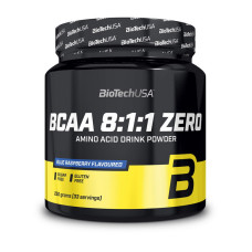 BCAA, BCAA 8:1:1 ZERO, BioTech, 250 г (Кола)