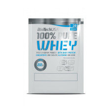 Сироватковий протеїн, 100% Pure Whey, BioTech, 28 г (Шоколад з арахісовою пастою)