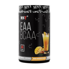 BCAA, BCAA&EAA zero, MST, 520 г (Манго-маракуйя)