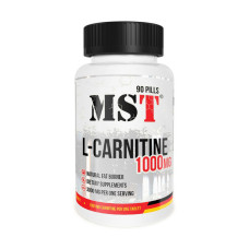 L-карнитин, L-Carnitine 1000, MST, 90 таблеток